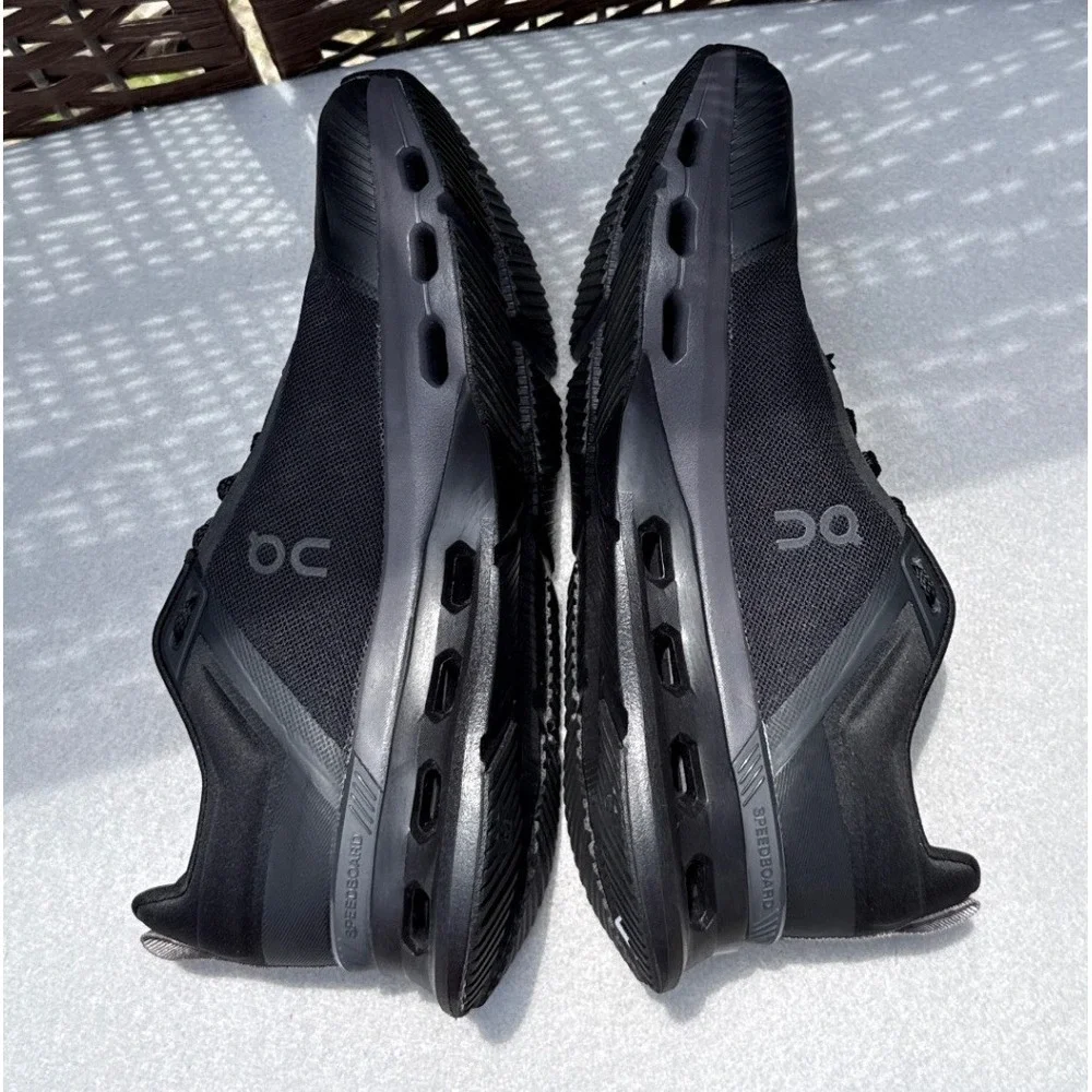 NEW On Cloudnova X Mens 11.5 Black Eclipse Running Training Shoes 3ME30410106